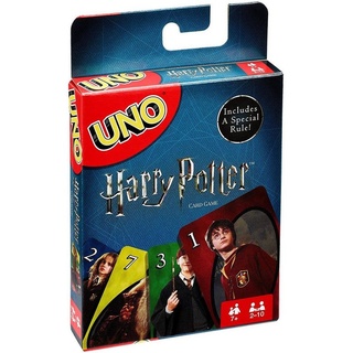 Harry Potter Spiel, Mattel MTLFNC42 - UNO Harry Potter, Familienspiel