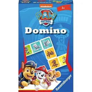 Ravensburger 20845 Paw Patrol Domino D/F/I/NL/EN/E/PT Mitbringspiele