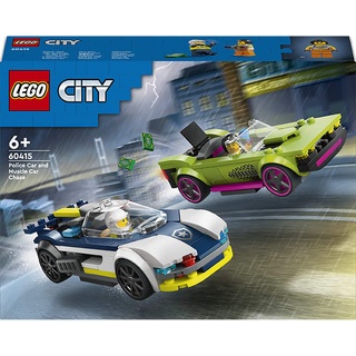 LEGO LEGO® City 60415 Verfolgungsjagd mit Polizeiauto und Muscle Car - ab 6 Jahren