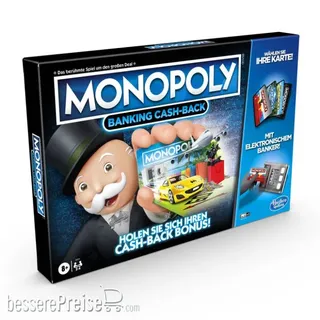 Hasbro HASD1011 - Monopoly Banking Cash-Back * DE