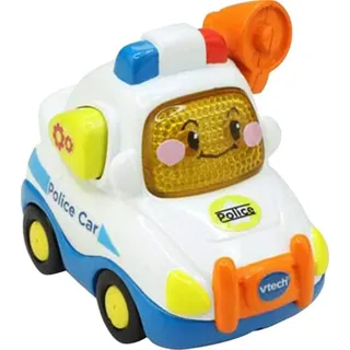 VTech Tut Tut Baby Flitzer - Polizei – Spielzeugauto mit Musik, aufleuchtender Taste, spannenden Sätzen und Geräuschen – Für Kinder von 1-5 Jahren