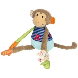 SIGIKID 42836 Kuscheltier Affe Patchwork Sweety