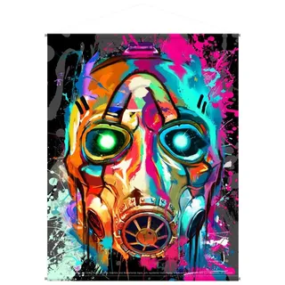 DEVplus Actionfigur Borderlands Poster Canvas Mask Pop Art