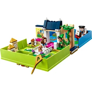 LEGO® Spielbausteine Disney 43220 Peter Pan & Wendy – Märchenbuch-Abenteuer, (Set, 111 St., Set) bunt