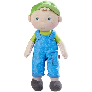 HABA Unisex Stoffpuppe Kuschelpuppe Till, 25 cm 1er Pack