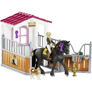 Schleich Horse Club 42437 Pferdebox mit Tori & Princess