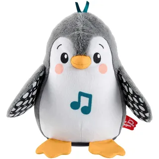 Fisher-Price Spieluhr Flatter & Wackel Pinguin, grau