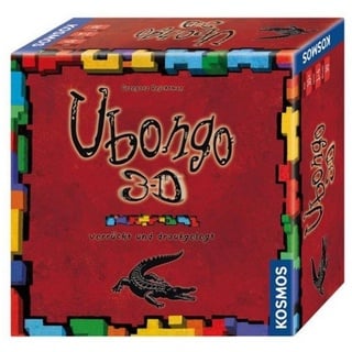 KOSMOS Verlag Spiel, Familienspiel FKS6908470 - Ubongo - 3D Brettspiel, 2-4 Spieler, ab 10..., Rätselspiel bunt