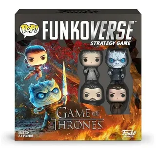 Funko Spiel Funkoverse Game of Thrones, Brettspiel, englische Sprachversion schwarz