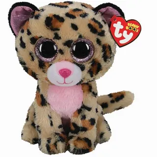 Ty - Beanie Boos - Livvie Leopard, 24 cm, medium
