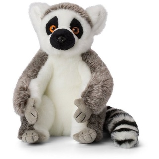 WWF Kuscheltier Plüschtier - Lemur (23cm) grau