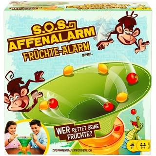 Mattel Games S.O.S. Affenalarm Früchte-Alarm Kinderspiel