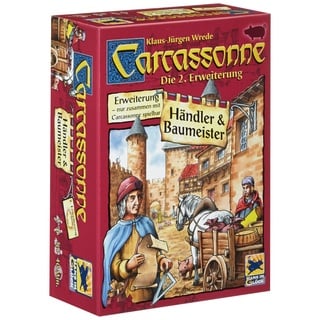 Schmidt Spiele 48135 - Carcassonne, Händler und Baumeister, 2. Erweiterung