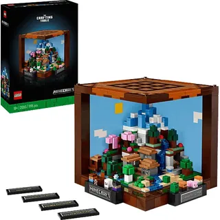 LEGO Minecraft 21265 Die Werkbank Bausatz, Mehrfarbig