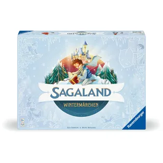 Ravensburger 22460 - Sagaland Wintermärchen - Brettspiel für Kinder und Erwachsene 2-6 Spieler Merkspiel Klassiker ab 6 Jahren von Alex Randolph/ Mich