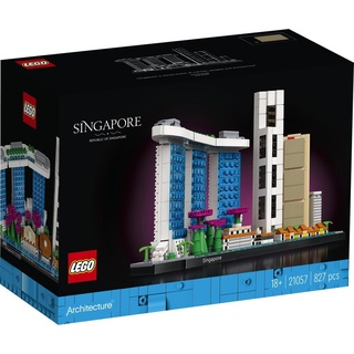 LEGO® Spielbausteine LEGO® Architecture Singapur 827 Teile 21057