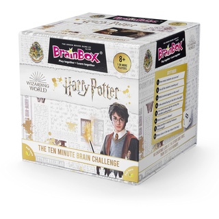 BrainBox , Harry Potter , Card Game , Ages 8+ , 1+ Players , 10 Minutes Playing Time