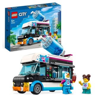 LEGO City 60384 Slush-Eiswagen Set, Fahrzeug-Spielzeug für Kinder