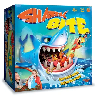 Goliath Games GL60034 Haifischbiss, Familienspaßiges Fisch-Brettspiel für Kinder