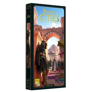 Repos Production Spiel, Familienspiel RPOD0024 - Cities: 7 Wonders, ab 10 Jahren..., Strategiespiel bunt