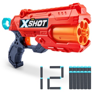 X-Shot Excel Reflex 6 Blaster mit Darts