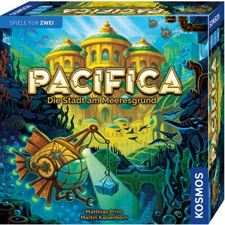 Gesellschaftsspiel Pacifica - Die Stadt Am Meeresgrund In Bunt