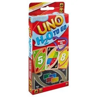 MATTEL P1703 MATTEL Games UNO H2O To Go Kartenspiel