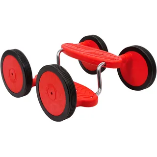 Small Foot Balancetrainer Pedal-Roller, Rotini rot