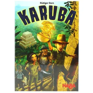 Haba -Karuba, Mehrfarbiges Brettspiel (301895), Verpackung kann variieren, spanische Version