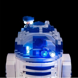 Light my bricks LED Licht & Sound Set für LEGO Star Wars R2-D2 (inkl. Fernbedienung)