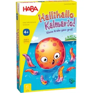 HABA - Kinderspiel Hallihallo Kalmario!, Legespiel und Merkspiel