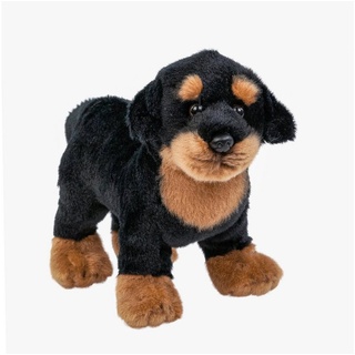 Teddys Rothenburg Kuscheltier Rottweiler 18 cm stehend Plüschhund