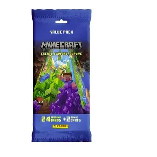 Panini Minecraft: Trading Cards Game Create, Explore, Survive Fatpack