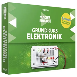 voelkner selection Lernspielzeug Franzis Verlag Grundkurs Elektronik 15074 Lernpaket ab 14 Jahre