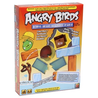 Mattel Spiele X3029 - Angry Birds On Thin Ice, Kinderspiel zur App
