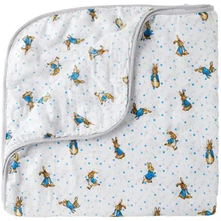 Beatrix Potter Peter Rabbit Blanket, Weiß, Medium