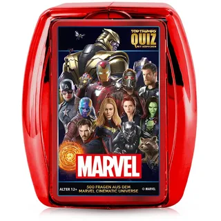 Winning Moves - TOP TRUMPS QUIZ - Marvel Quiz-Spiel - Marvel Fanartikel - Alter 12+ - Deutsch