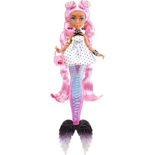 Mermaze Mermaidz Fashion Fins - Morra - Personalisierbare Modepuppe mit Mix & Match Schwänzen, magischer Flosse und Make-Up & Überraschungs-Haarfarbe - Für Kinder und Sammler ab 4 Jahren