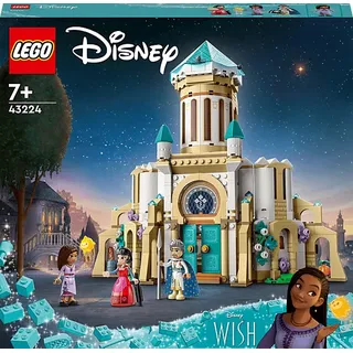 LEGO Disney 43224 König Magnificos Schloss Bausatz, Mehrfarbig