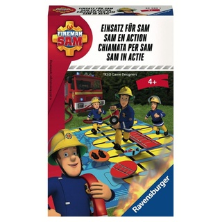 Ravensburger Spiel Mitbringspiel Wettlaufspiel Feuerwehrmann Sam Einsatz für Sam 23430