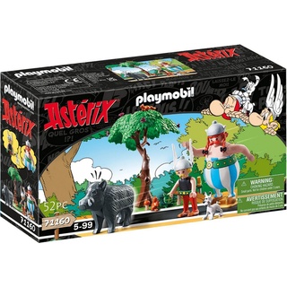 Playmobil® Konstruktions-Spielset Wildschweinjagd (71160), Asterix, (52 St), Made in Europe bunt
