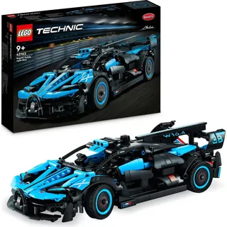 LEGO 42162 Technic Bugatti Bolide Agile Blue, Auto-Modellbausatz, Rennwagen-Spielzeug, Set für Kinder, Jungen, Mädchen und Motorsportfans, Sammlu... - Blau