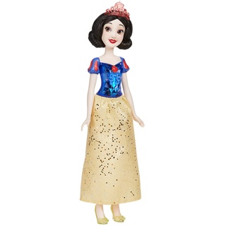 Disney Prinzessin Schimmerglanz Schneewittchen Puppe, Modepuppe mit Rock und Accessoires, für Kinder ab 3 Jahren