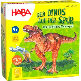 Haba Spiel, Supermini-Mitbringspiel Memospiel Den Dinos auf der Spur 1007591001