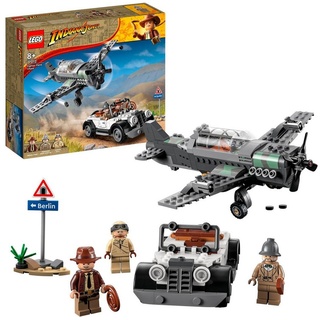 LEGO® Konstruktionsspielsteine Indiana Jones Flucht vor dem Jagdflugzeug