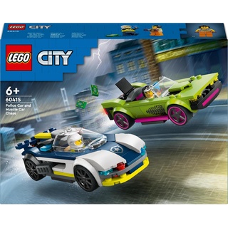 LEGO Verfolgungsjagd mit Polizeiauto und Muscle Car (60415, LEGO City)