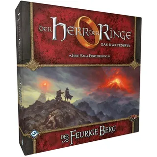 Asmodee | Fantasy Flight Games | Der Herr der Ringe: LCG – Der Feurige Berg | Erweiterung | Kartenspiel | Deckbau | 2 Spieler | Ab 14+ Jahren | 30+ Minuten | Deutsch