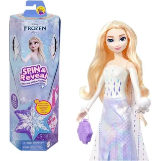 Mattel® Anziehpuppe Disney Die Eiskönigin Spin & Reveal Elsa bunt