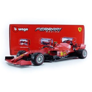 Bauer Spielwaren 18-16808V Ferrari SF1000 (2020) Modellauto im Maßstab 1:18, rot #5 Vettel