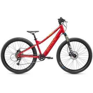 S cool e-troX Race 24-9 Kids-eBike - red/orange - 32cm | 24 Zoll